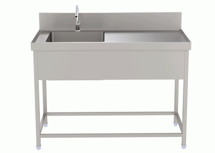 Worktable Sink With Tap