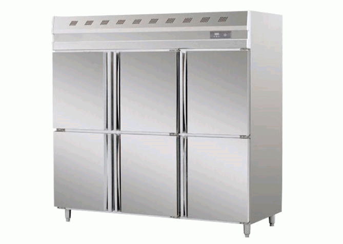 Six Door Vertical Refrigerator