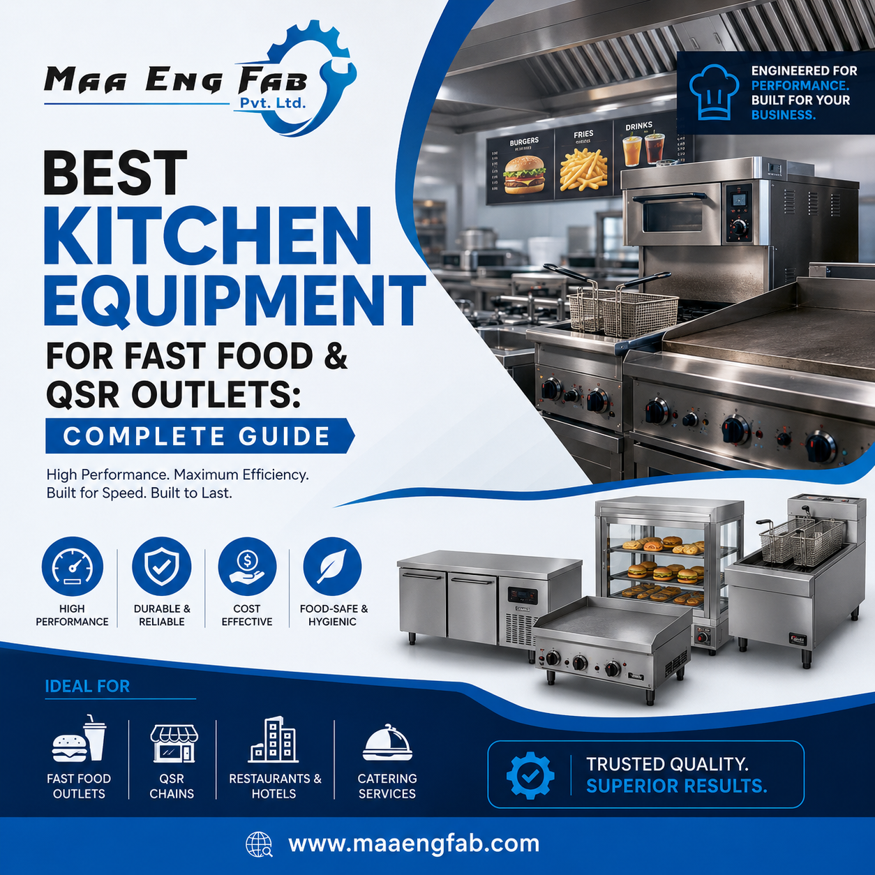 Best Kitchen Equipment for Fast Food