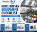 Hotel Kitchen Equipment Checklist